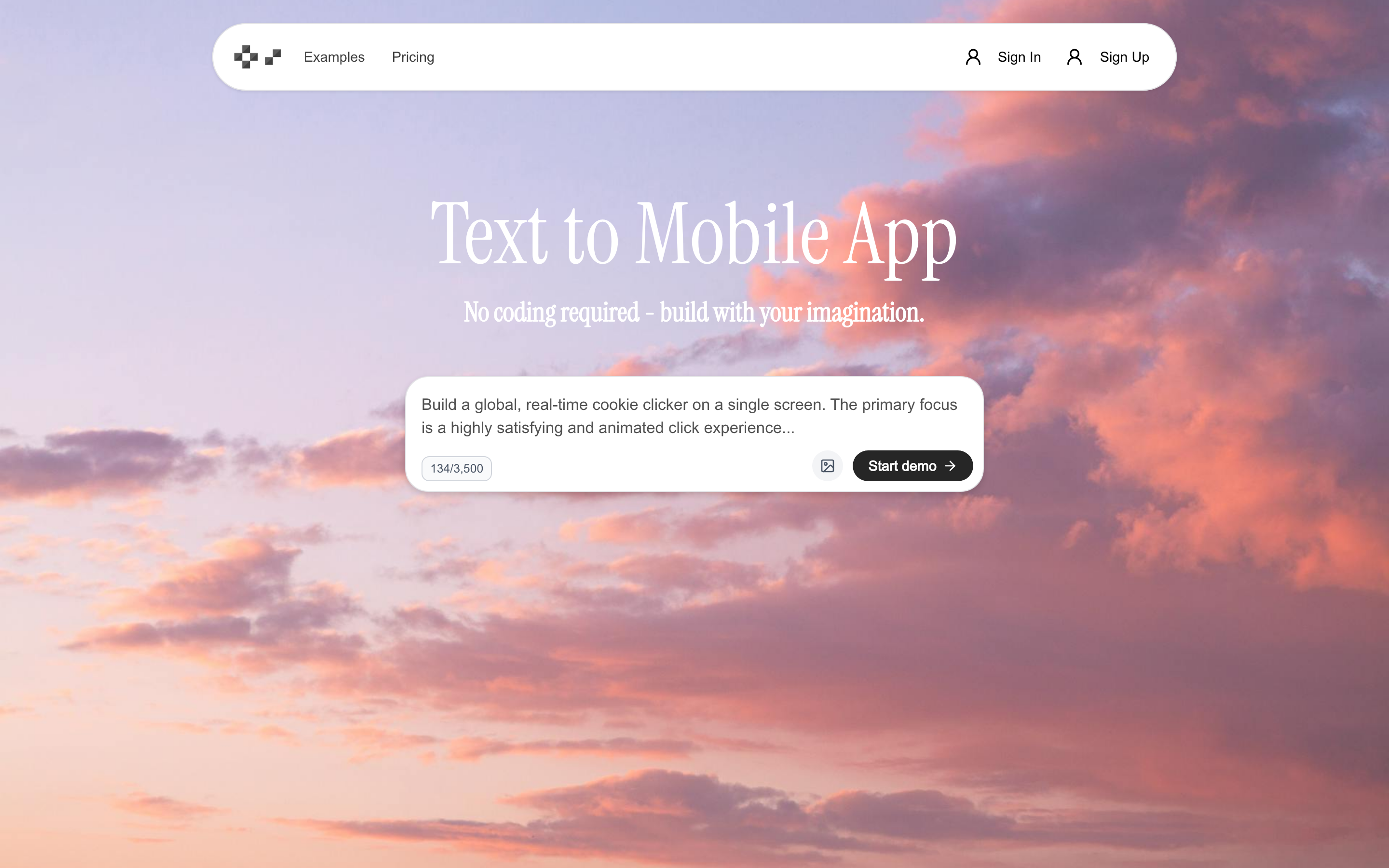 Natively landing page
