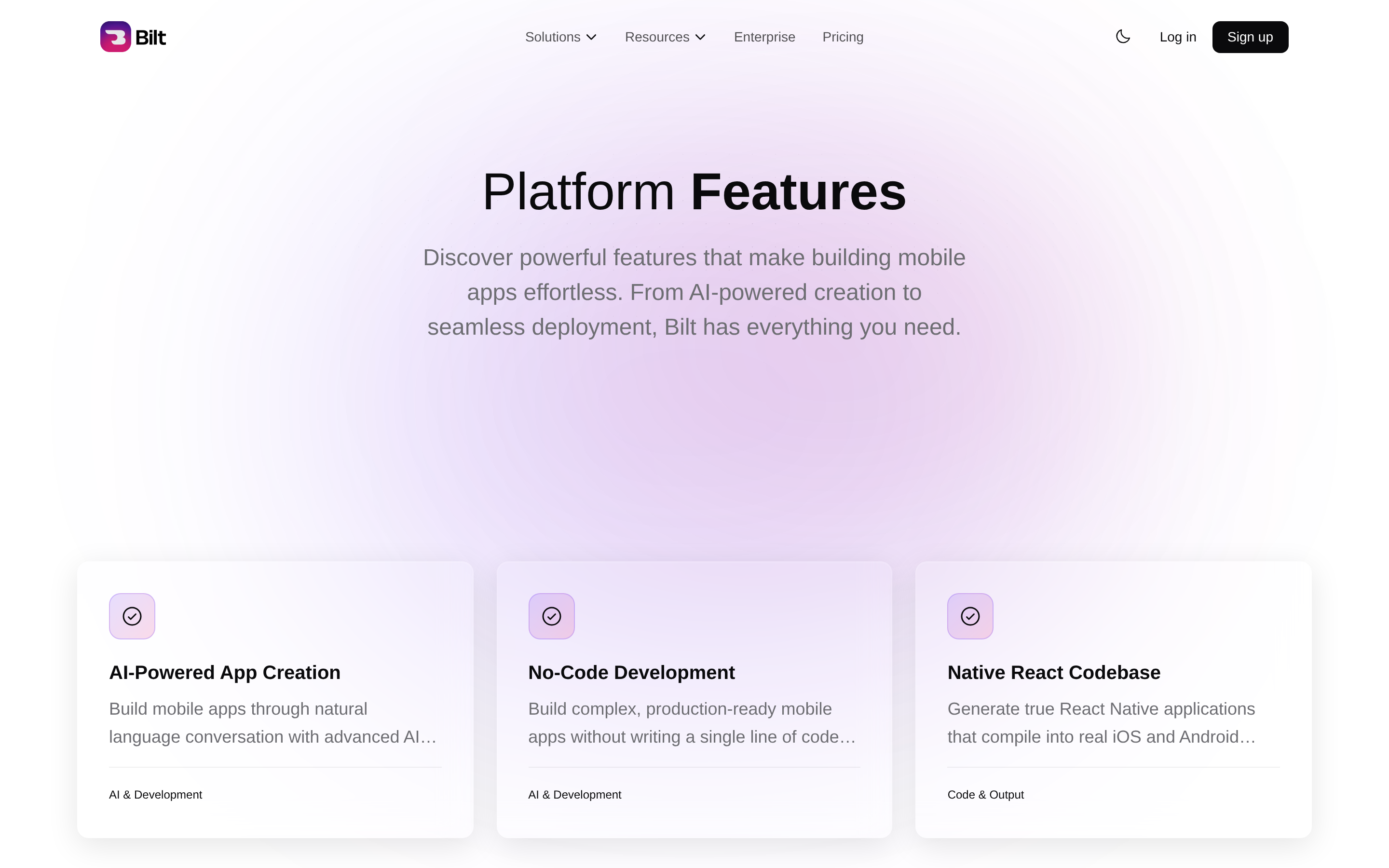 Bilt's in-browser simulator and build interface