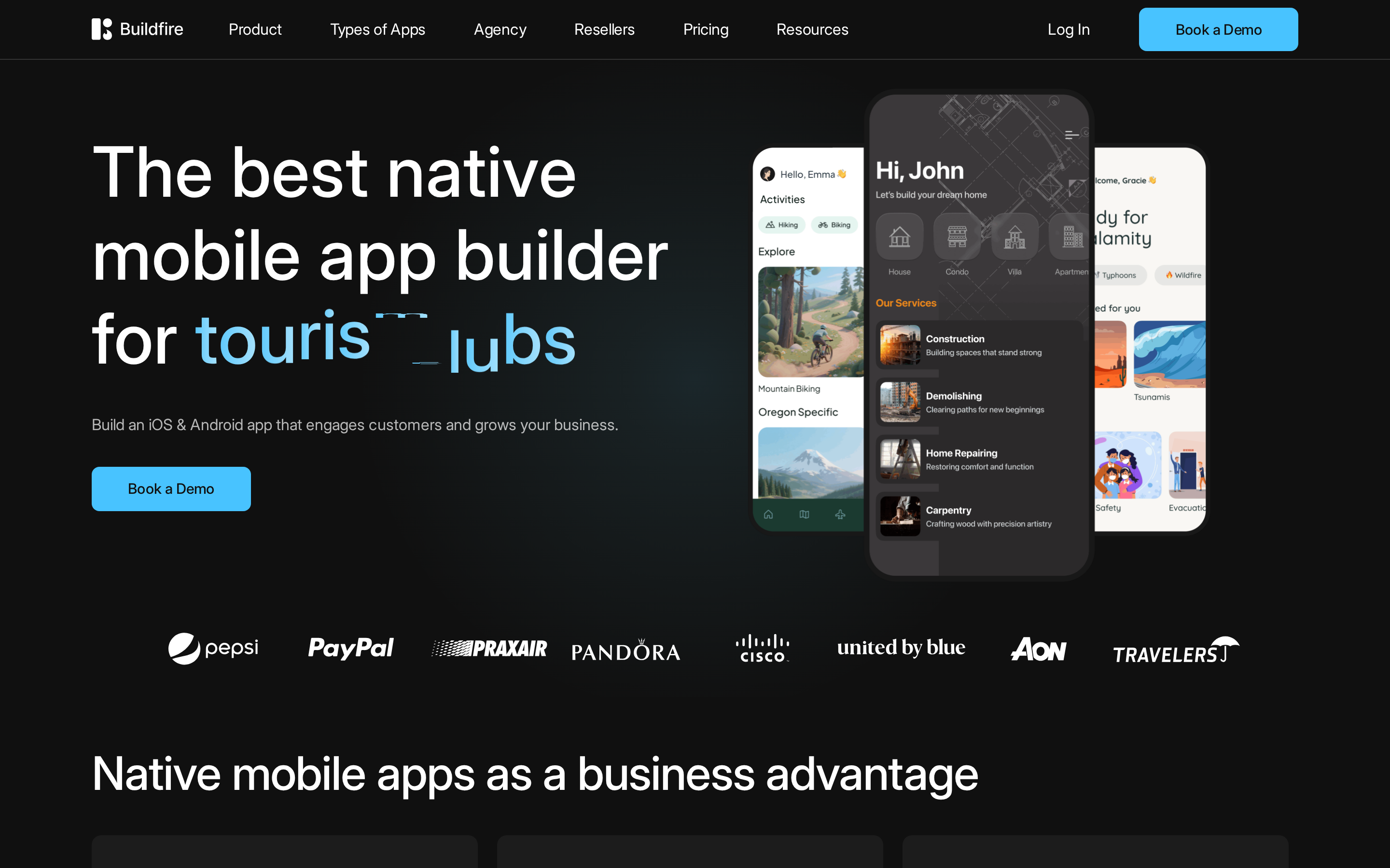 Buildfire app builder with plugin ecosystem dashboard