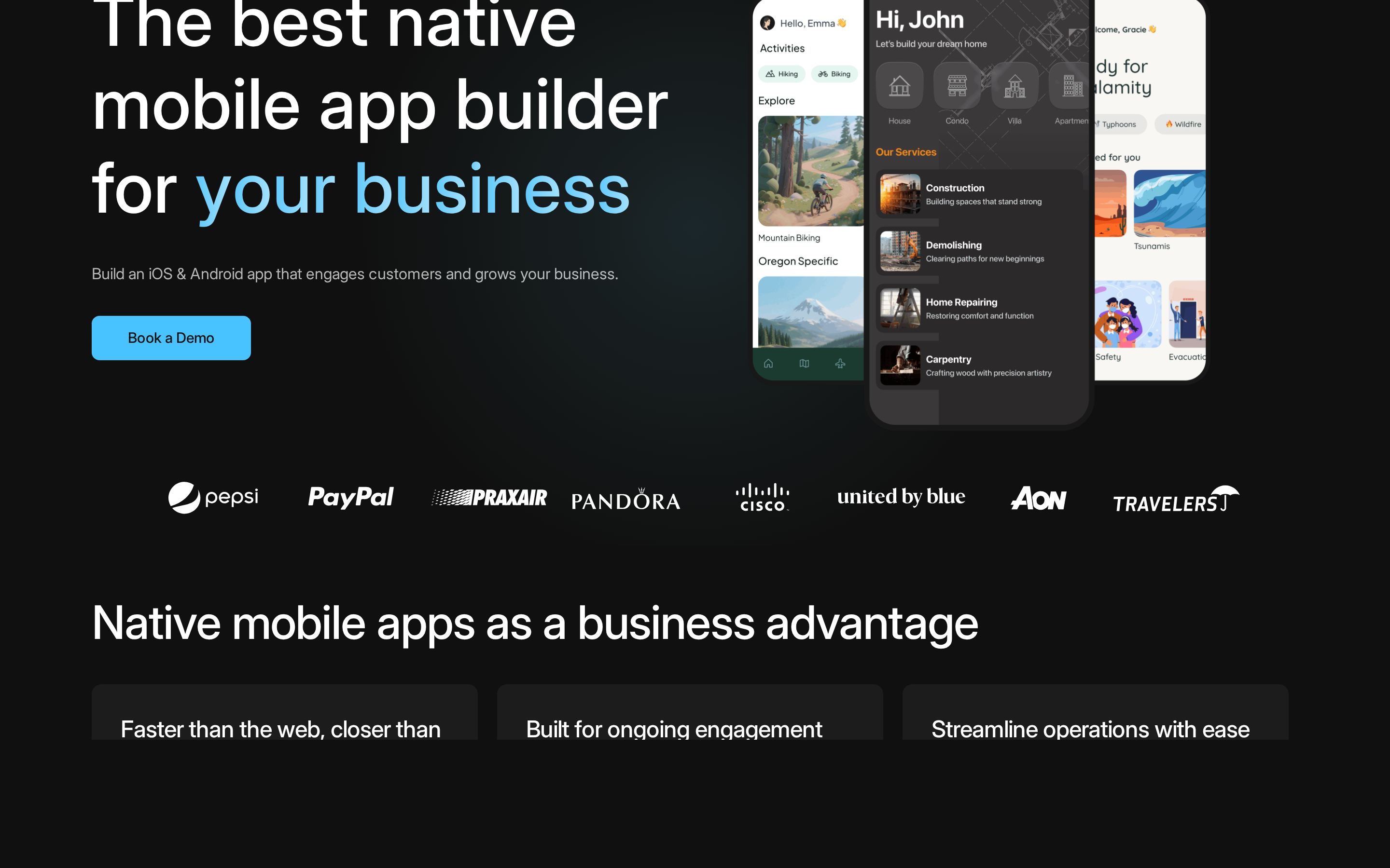 Buildfire plugin-based native app builder with JavaScript SDK