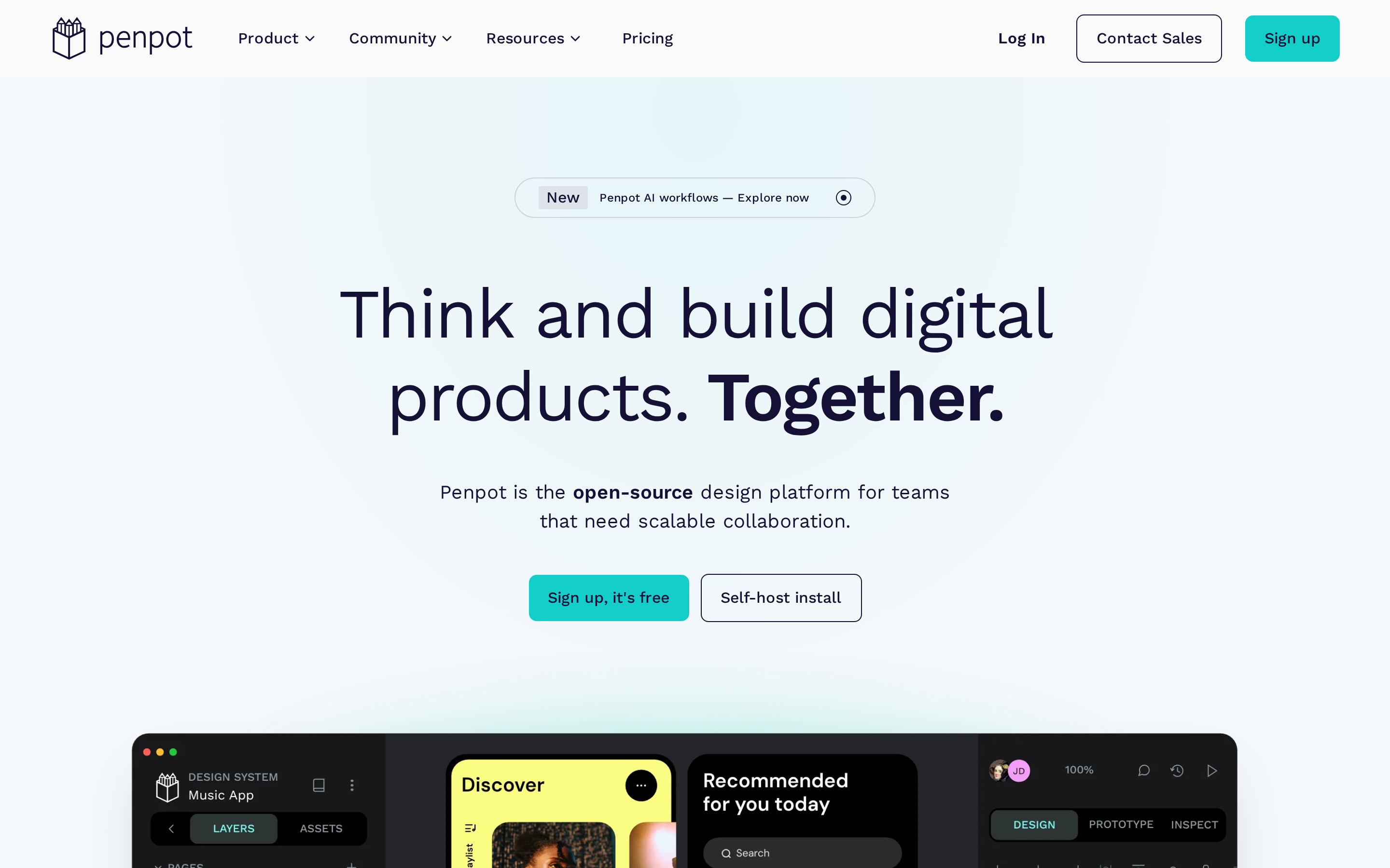 Penpot open-source UI design and prototyping with self-hosting control