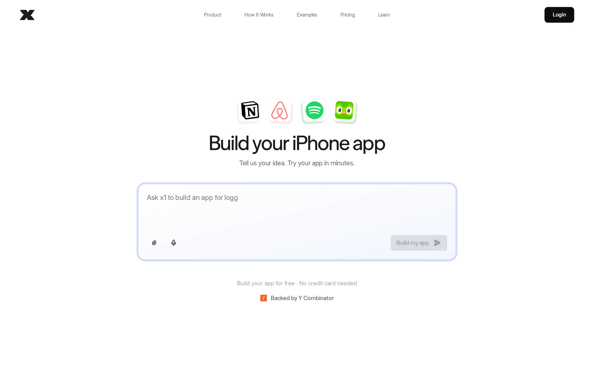 x1.new guided React Native studio for iPhone app delivery